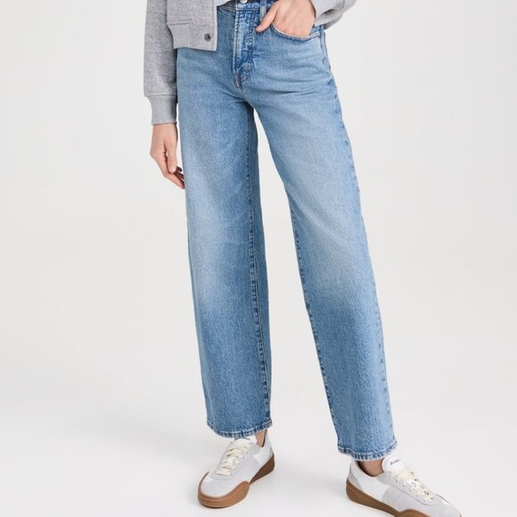NWT The Perfect Vintage Wide-Leg Crop Jean - 28T - Picture 1 of 5